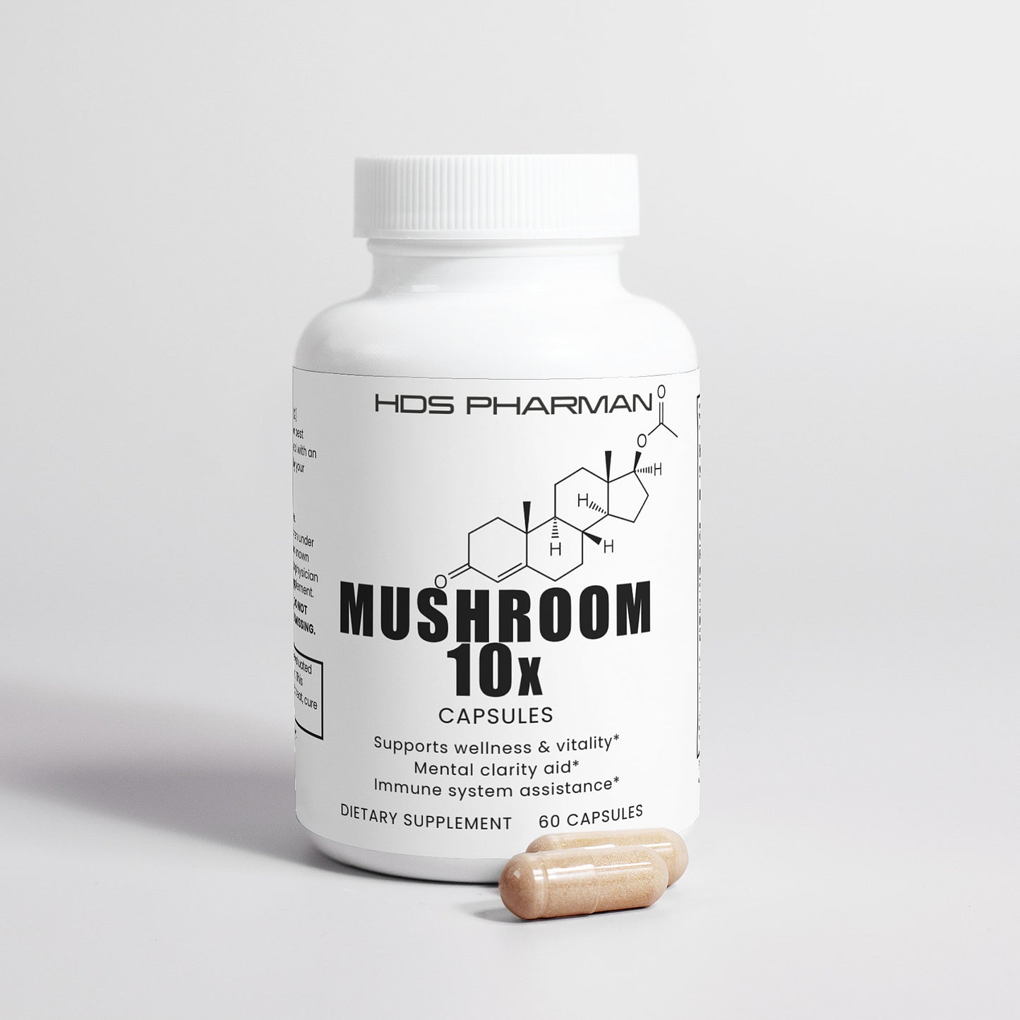 Mushroom Complex 10X - 60 Kapseln - 30-Tage-Vorrat