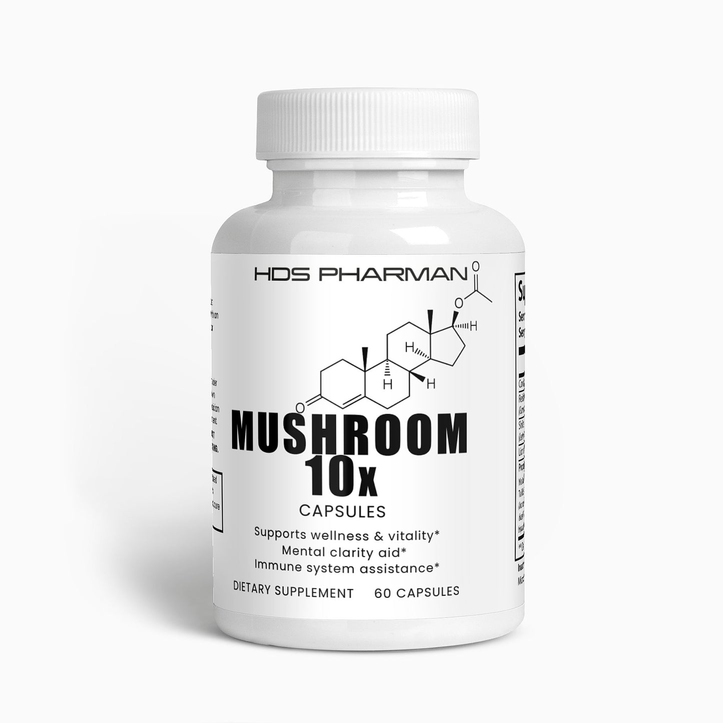 Mushroom Complex 10X - 60 Kapseln - 30-Tage-Vorrat