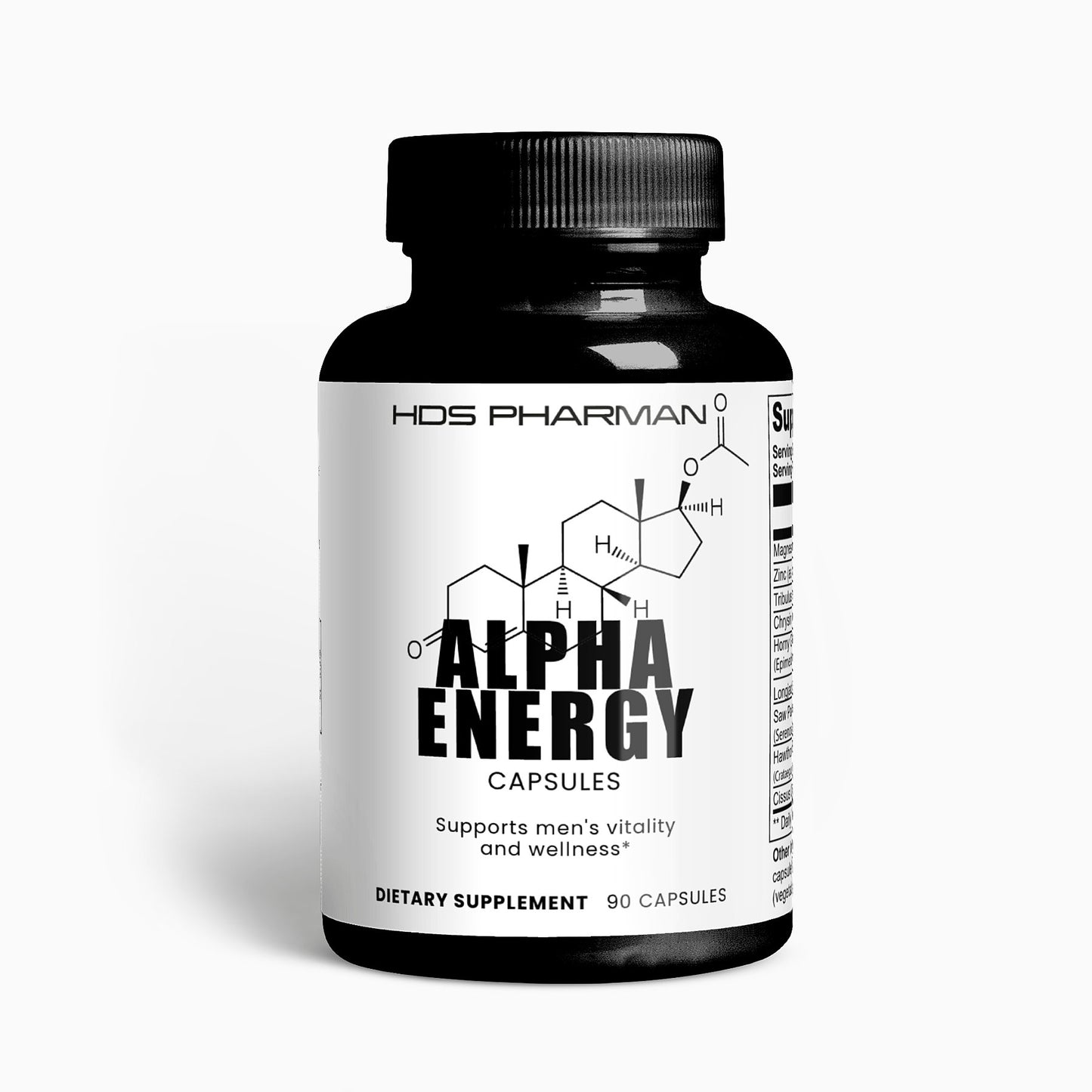 Alpha Energy - 90 Kapseln - 30 Tage Vorrat