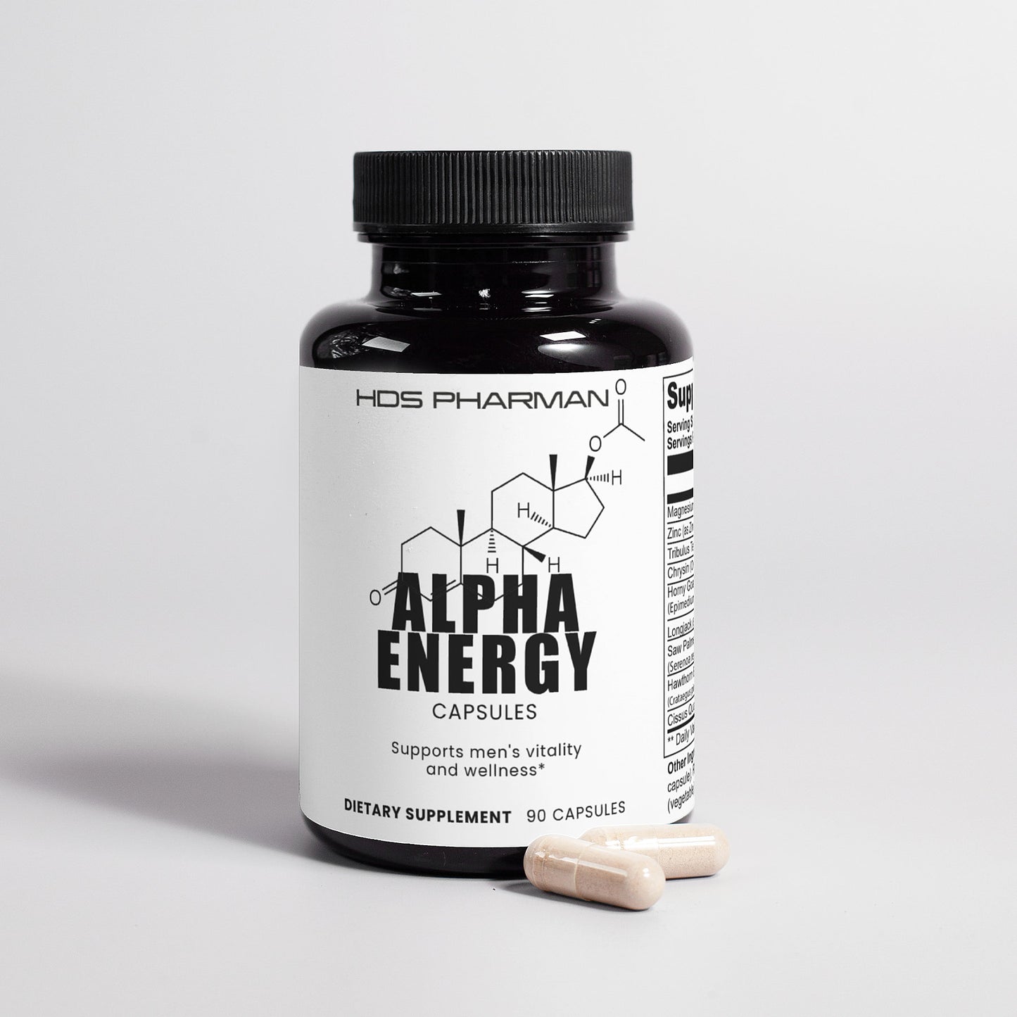 Alpha Energy - 90 Kapseln - 30 Tage Vorrat