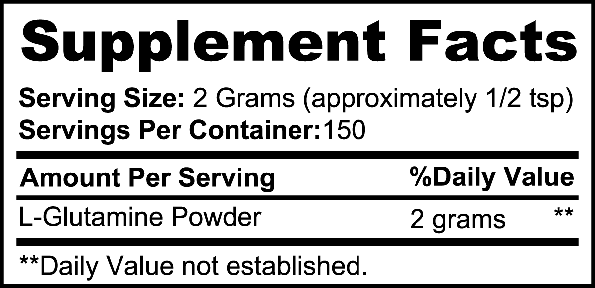 L-Glutamin Pulver