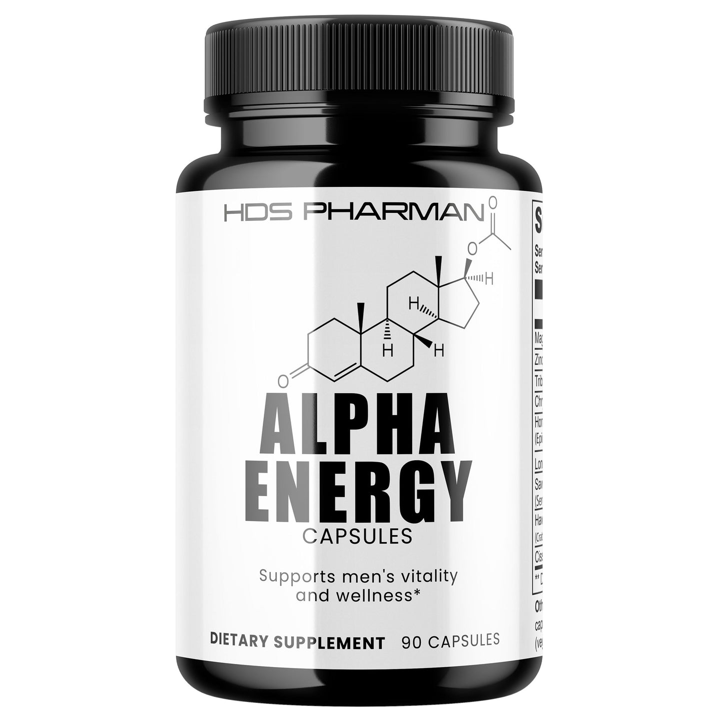 Alpha Energy - 90 Kapseln - 30 Tage Vorrat