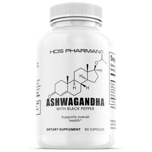 Ashwagandha mit schwarzem Pfeffer – 60 Tage