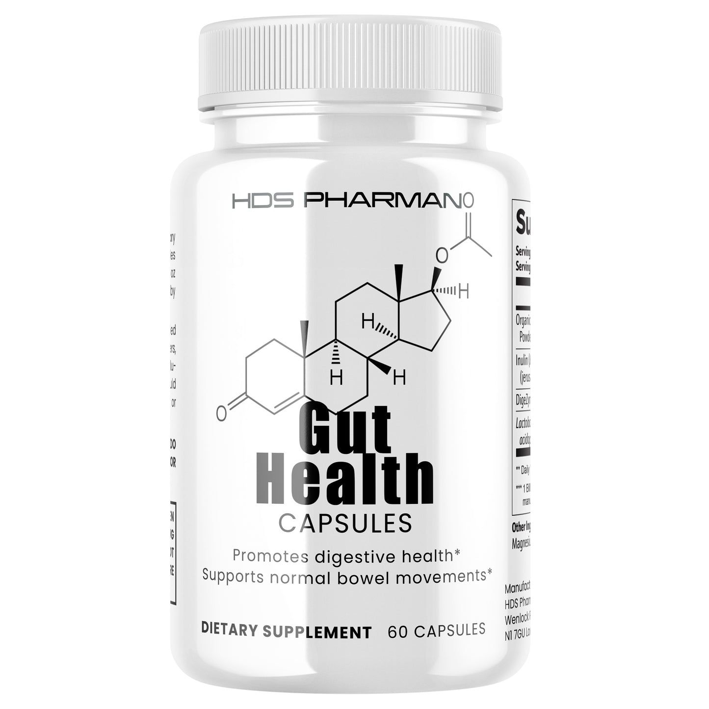 Gut Health - 60 Capsules - 30 Day Supply