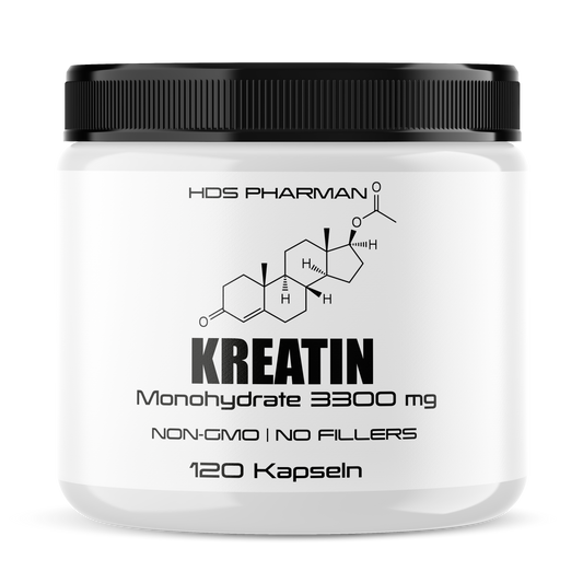 HDS Creatine Monohydrate – 120 Capsules for 40 Days